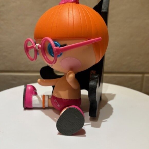 2011 Lalaloopsy Littles Doll Specs Reads A Lot MGA Entertainment Girl Glasses - Picture 5 of 10